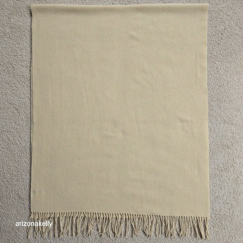 NWOT J. Crew Fringed Scarf in Speckled Wool - Picture 7 of 15